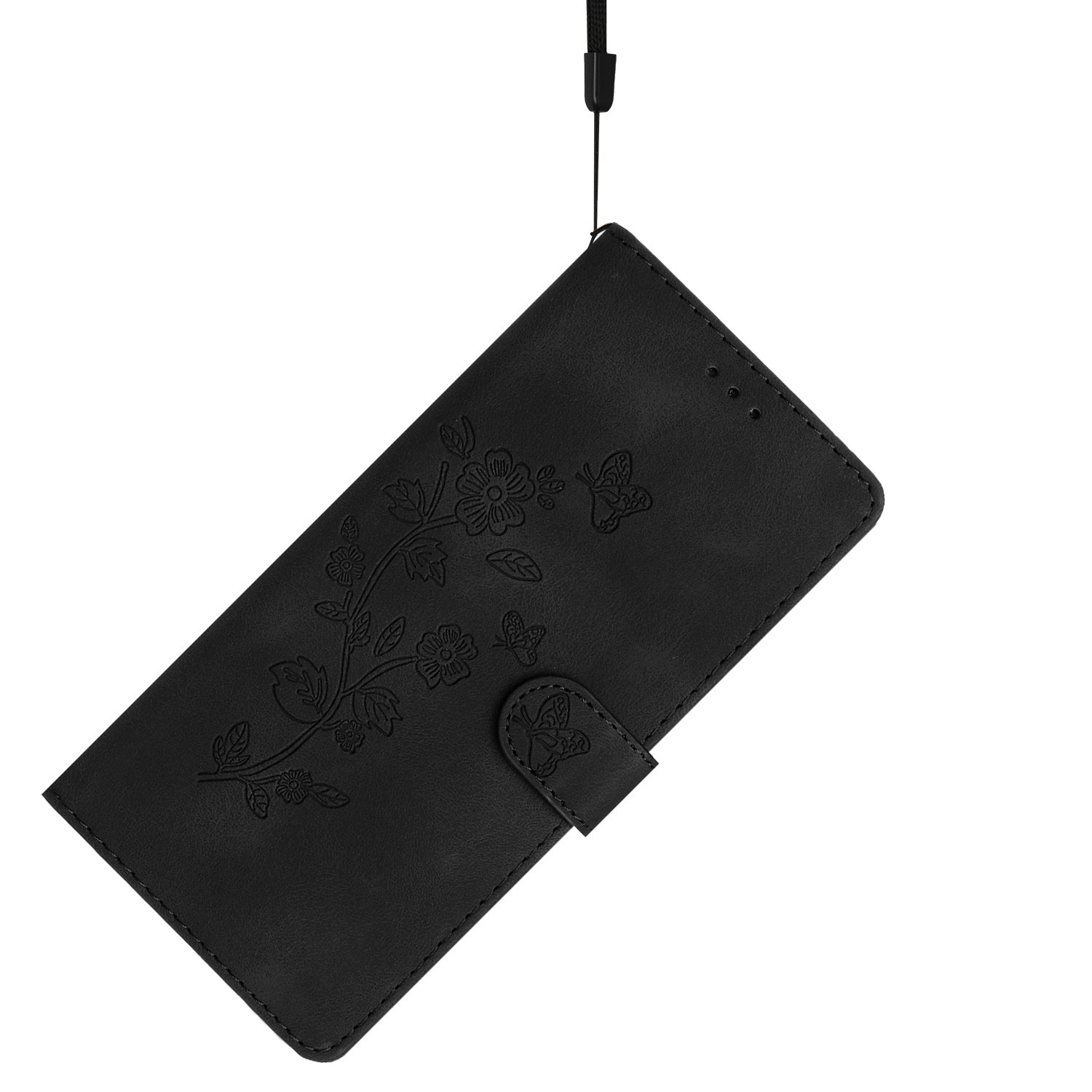 For iPhone 13 6.1 inch PU Leather Wallet Cover Flower Imprinted Phone Case with Stand For iPhone 13 6.1 inch PU Leather Wallet Cover Flower Imprinted Phone Case with Stand